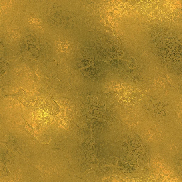 Gyllene folie lyx sömlös och beläggningsbar bakgrundsstruktur. Glittrande semester skrynkliga guld bakgrund och skinande ljus metall yta bakgrund. — Stockfoto