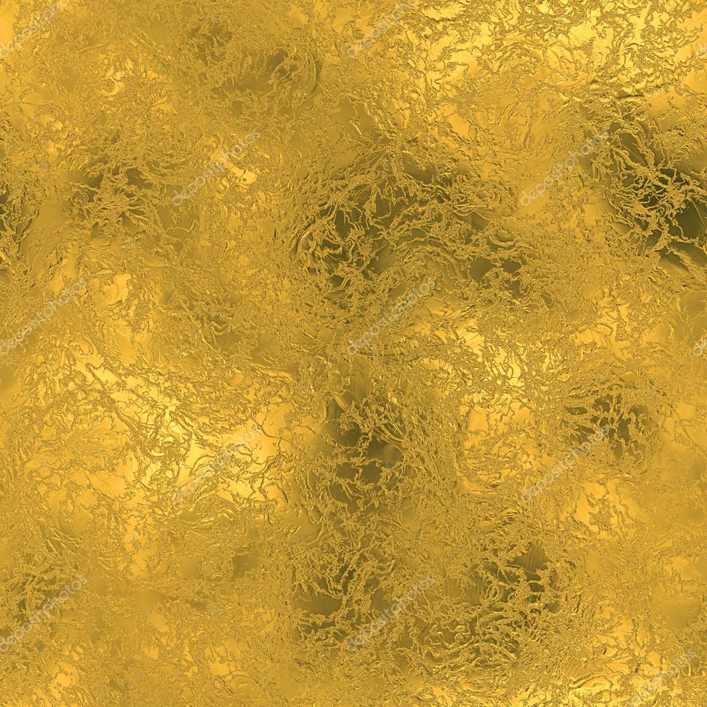 Gold background. Golden paint texture shiny wall suface Stock