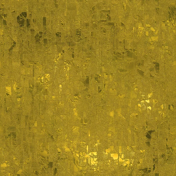 Goldene Folie nahtlose und kachelbare Luxus-Hintergrund Textur. glitzernden Urlaub faltig Gold Hintergrund und glänzende helle Metalloberfläche Hintergrund. Stockbild