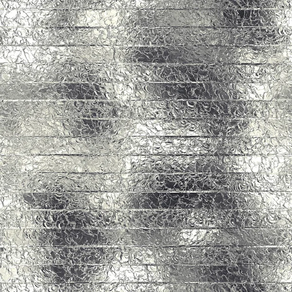 Aluminum Foil Seamless and Tileable Texture — Stock Photo, Image