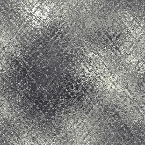 Aluminiumfolie nahtlose und kachelbare Textur — Stockfoto