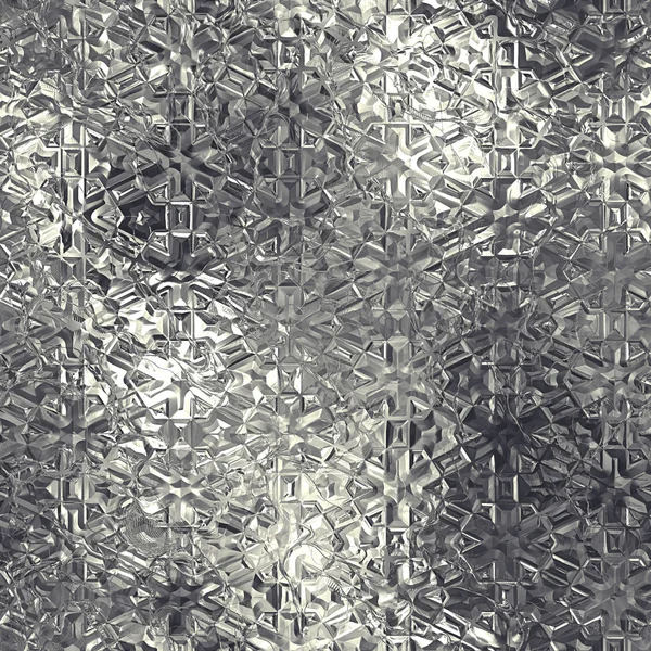 Aluminum Foil Seamless and Tileable Texture — Stock Photo, Image