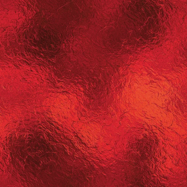 Red Foil Seamless Background Texture — Stock Photo, Image