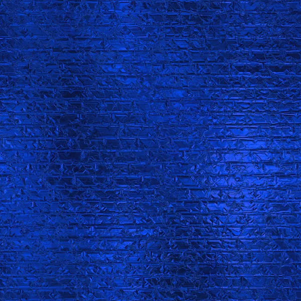 Modrá fólie bezešvé pozadí textury — Stock fotografie