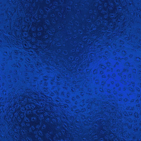 Blue Foil Seamless Background Texture — Stock Photo, Image