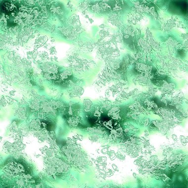 Yeşil buz kesintisiz ve Tileable arka plan dokusu