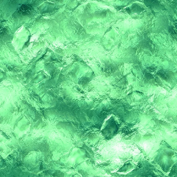 绿色冰用无缝和花木的背景纹理 — 图库照片
