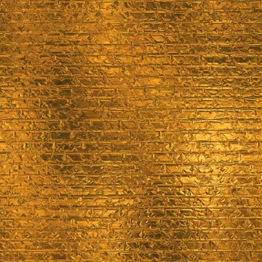 Turuncu folyo sorunsuz arka plan dokusu.