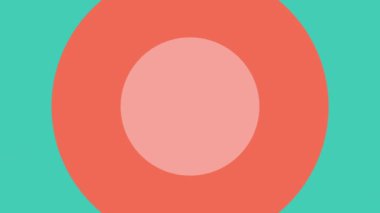 Giriş için renkli parlak soyut çember döngü hareket tasarımı