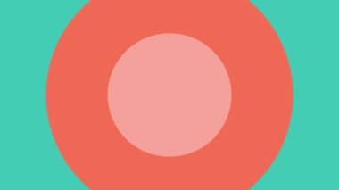 Giriş için renkli parlak soyut çember döngü hareket tasarımı