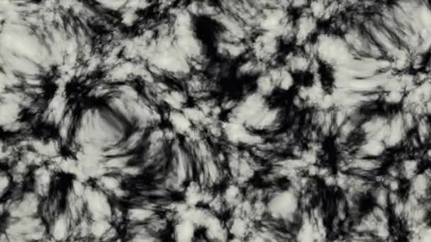 Abstraktes Magma Lava Fließt Glatte Fraktale Wellen Hintergrund — Stockvideo