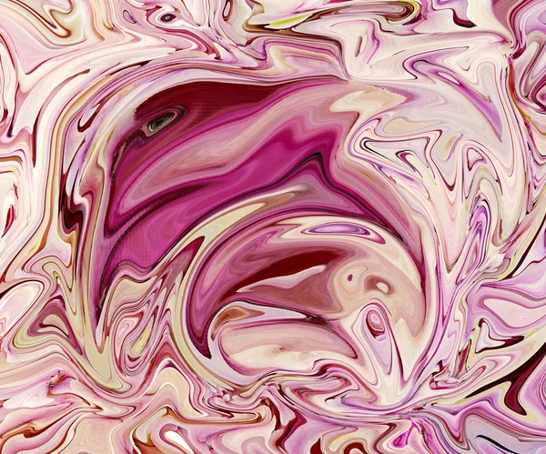 Soyut renk karışımı (124) resim; El resmi