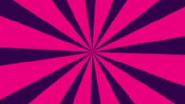 4k retro fırıldak, hipnotik girdap, klasik güneş patlaması - kırmızı ve mavi