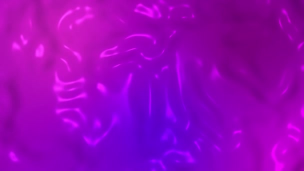 Abstrakte Violette Oder Blaue Farbe Oder Flüssige Glatte Und Langsam — Stockvideo