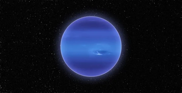 Neptün Neptün Gezegeni Dış Uzayda Dönüyor Neptün Döngüsü — Stok fotoğraf