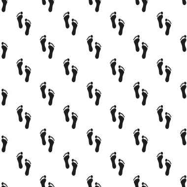 Beyaz arka planda bir adamın izi. Siyah iz. Beyaz bir arka planda insan ayak izinin kusursuz bir örneği. 3D görüntüleme. 3d resim.