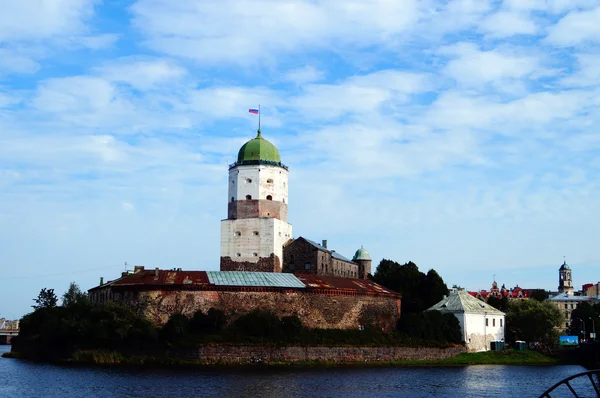 Museu estatal "Castelo de Vyborg" - o museu principal de Vyborg . — Fotografia de Stock