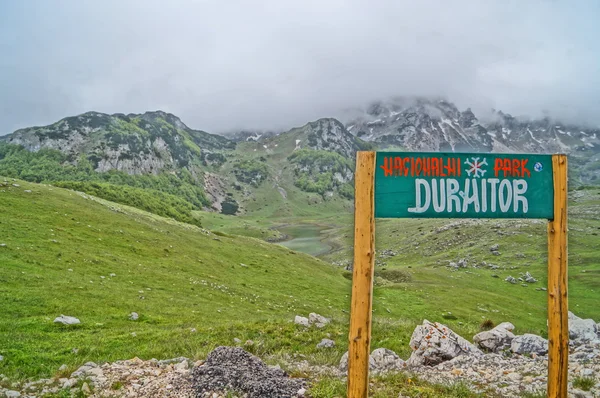 Parque Nacional "Durmitor " — Foto de Stock