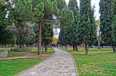 Topkapı Sarayı avlusu