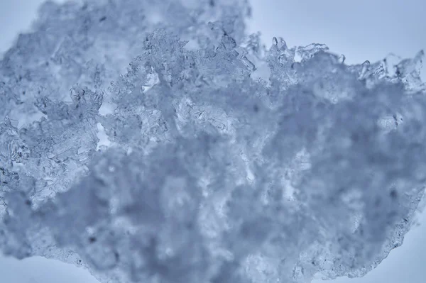 Fundo Gelo Azul Com Muita Textura Definição — Fotografia de Stock