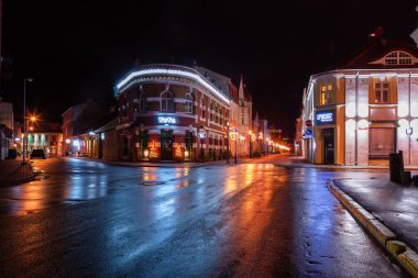 2020 yılbaşı sıralarında Parnu sokakları