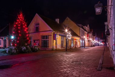 2020 yılbaşı sıralarında Parnu sokakları