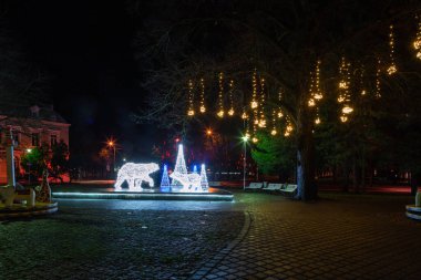 2020 yılbaşı sıralarında Parnu sokakları