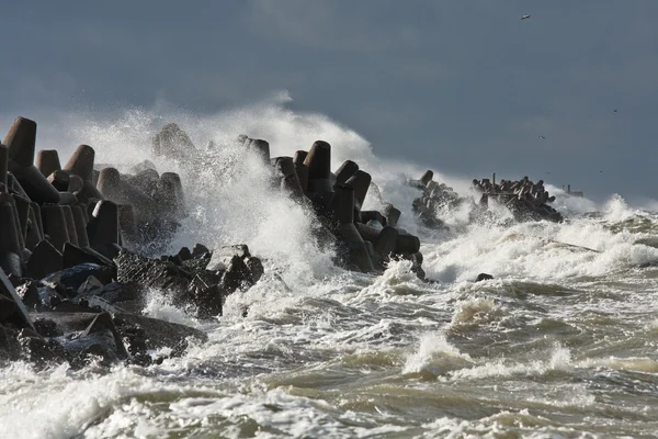 Mar tormentoso — Foto de Stock