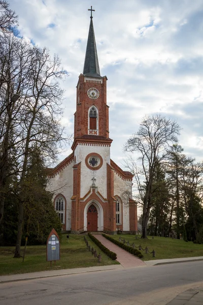 Igreja Luterana na Letónia — Fotografia de Stock