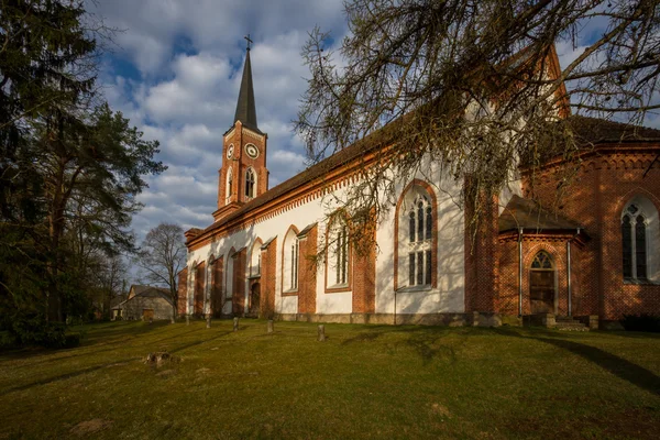Iglesia luterana en Letonia — Foto de Stock