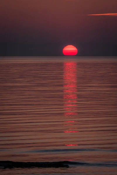 Gün Batımında Deniz Manzarası — Stok fotoğraf