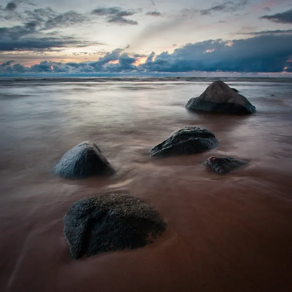 Sea Coast Big Stones — 스톡 사진