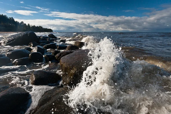 Sea Coast Big Stones — Stock Photo, Image