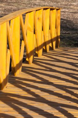 Kış mevsiminde ağaçların manzarası