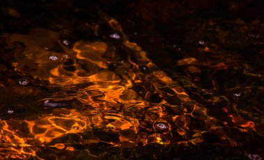 bokeh ışıkları ile soyut grunge arka plan