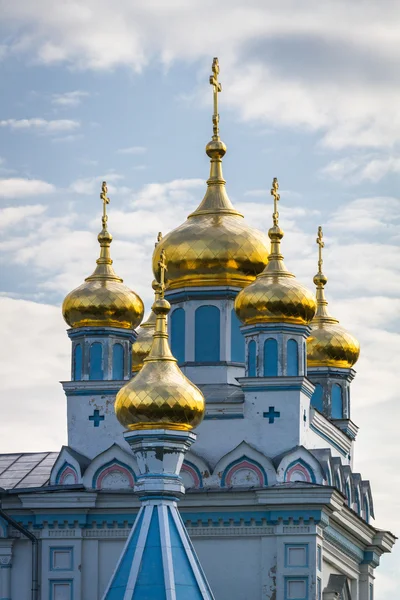 Kościół ortodoksów w Daugavpils — Zdjęcie stockowe