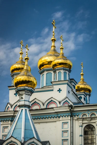 Ortodoxkerk in Daugavpils — Stockfoto
