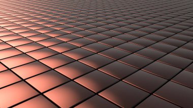 Soyut 3d nesneler desen arkaplan küpleri ve altıgenler, sunum ve web sayfası arkaplanları için 3d oluşturma