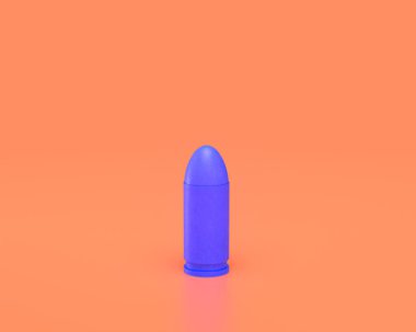 Plastik silah serisi, 9 mm 'lik normal mermi, pembemsi arka planda Indigo mavisi kol, 3D görüntüleme, savaş, savaş ve kendini koruma, birinci şahıs nişancı oyunu unsuru, RPG oyunları.