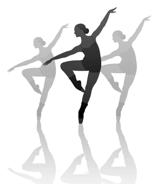 Bailarina 4 — Vector de stock