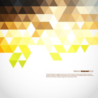 Soyut, geometrik arka plan üçgen