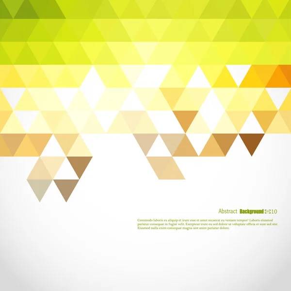 Abstract, geometric background triangle — Stock Vector