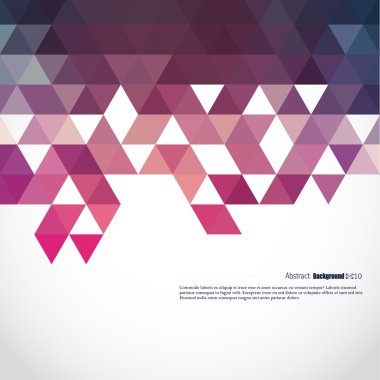 renkli üçgen geometrik arka plan