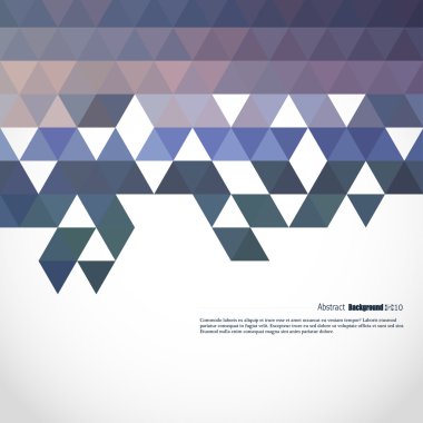 renkli üçgen geometrik arka plan