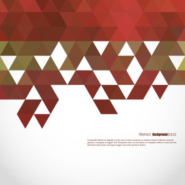 renkli üçgen geometrik arka plan