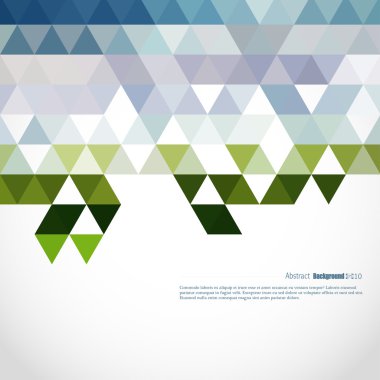 renkli üçgen geometrik arka plan