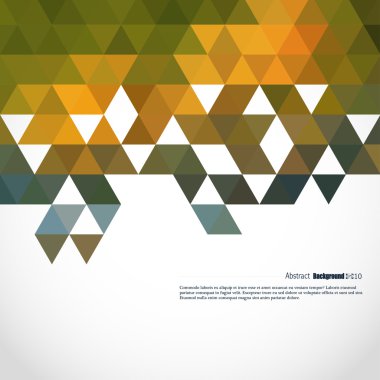 renkli üçgen geometrik arka plan