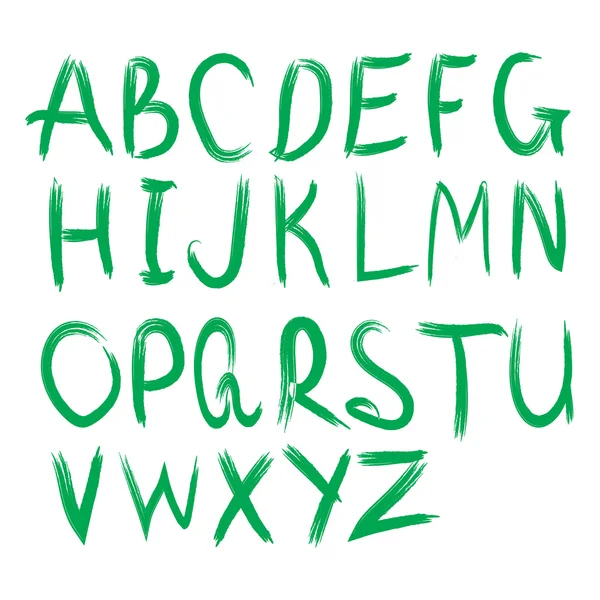 Рисунок шрифта — стоковый вектор