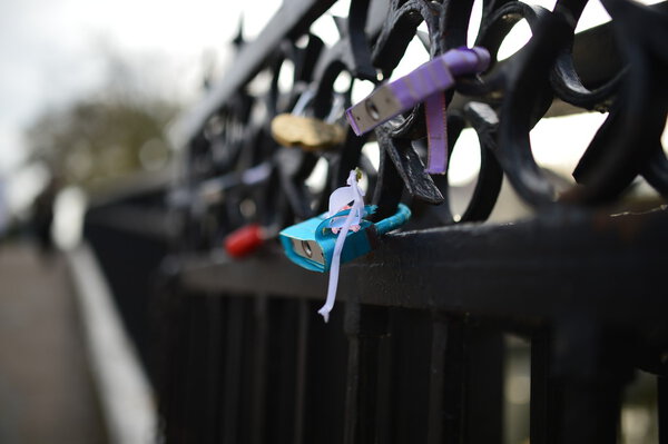 Навесной замок любви
