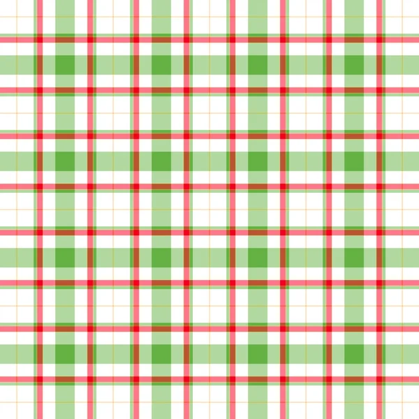 Gröna, röda och vita bakgrunden Pläd — Stockfoto